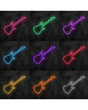 Guitar Neon Sign