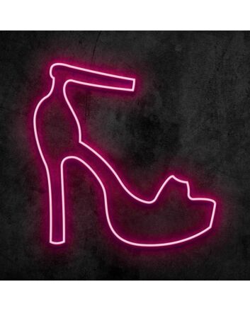 Heel Neon Sign