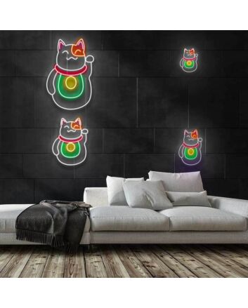 Maneki Neko Neon Sign