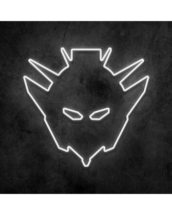 Mecha Warrior Neon Sign