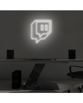 &quot;TWITCH V2&quot; LED Neon Sign
