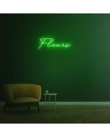 Fleurs Neon Sign