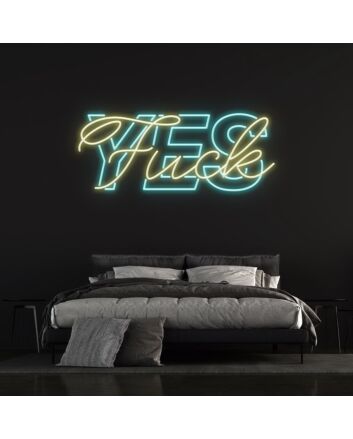 Fuck Yes Neon Sign