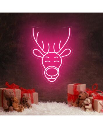 Christmas Deer Neon Sign
