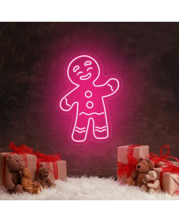 Christmas Snowman Neon Sign