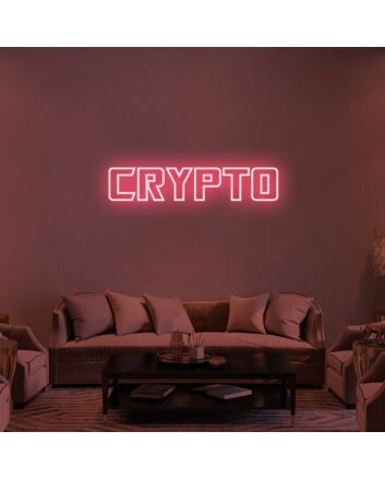 Crypto Neon Sign