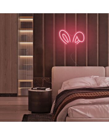 Mini Bunny Ears Neon Sign