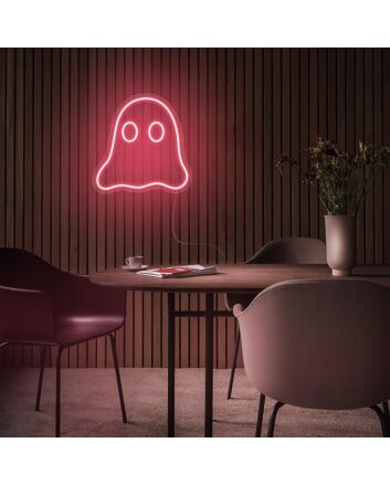Mini Ghost Neon Sign