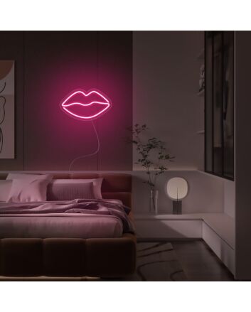 Mini Lips Neon Sign