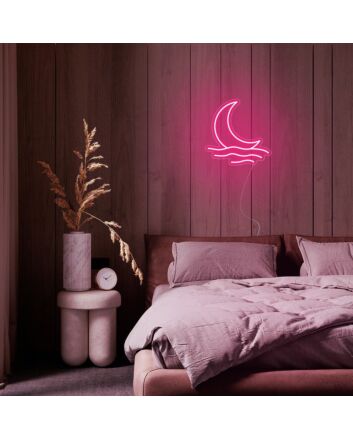 Mini Moonlight Sea Neon Sign
