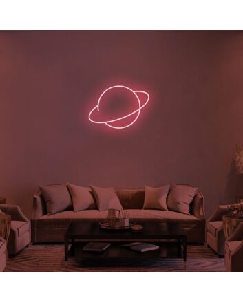 Planet Neon Sign
