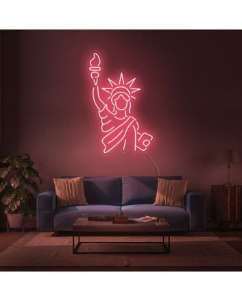 Statue Of Liberty Neon Sign