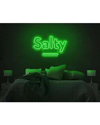 Salty Neon Sign