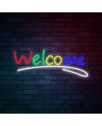 Welcome Neon Sign