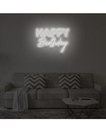 HAPPY BIRTHDAY V2&quot; LED Neon Sign