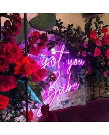 I Got You Babe Neon Sign