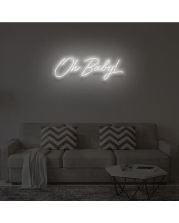 OH BABY V2&quot; LED Neon Sign