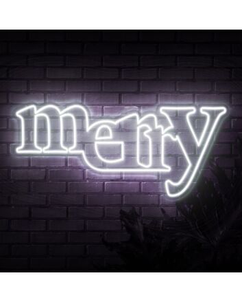 Merry Neon Sign