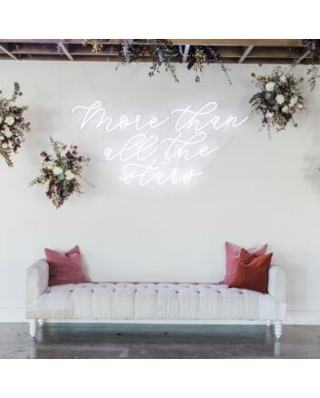 More Than All The Stars Neon Sign