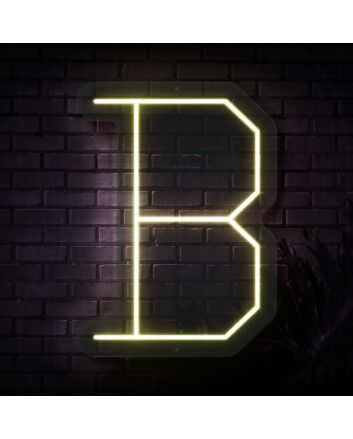 Personalized Initial Letter B Neon Sign MNC41521