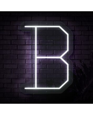 Personalized Initial Letter B Neon Sign MNC41521