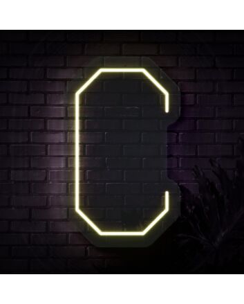 Personalized Initial Letter C Neon Sign