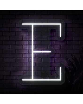 Personalized Initial Letter E Neon Sign MNC41524