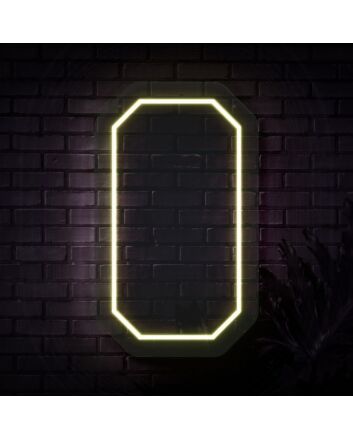 Personalized Initial Letter O Neon Sign