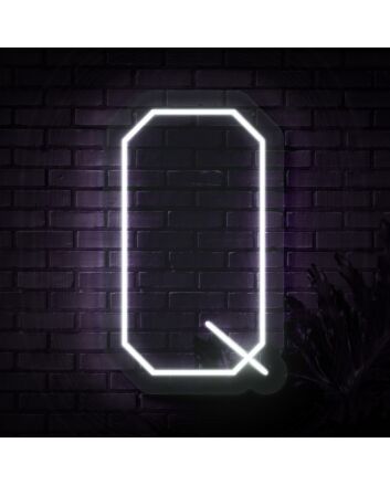Personalized Initial Letter Q Neon Sign MNC41536