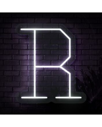 Personalized Initial Letter R Neon Sign