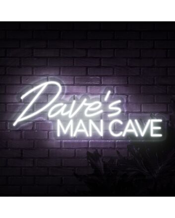 Personalized Man Cave Neon Sign MNC41546