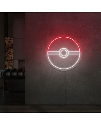Pokeball Neon Sign