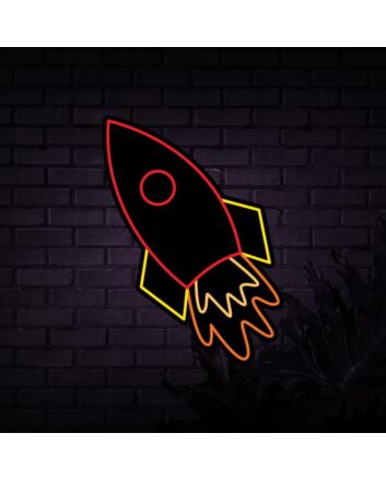 Rocket Neon Sign