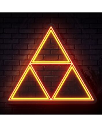 Triforce Neon Sign
