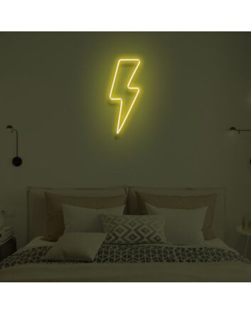 LIGHTNING BOLT" LED Neon Sign