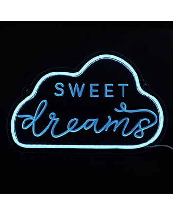 Cloud Sweet Dreams Neon Sign