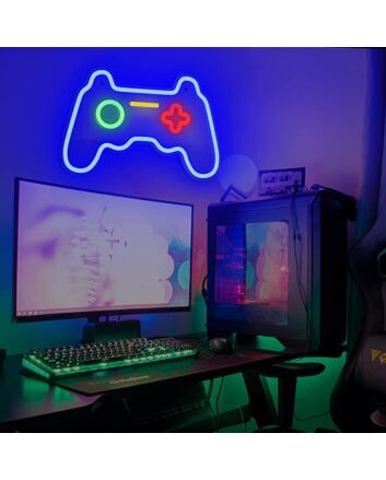 Gamepad Controller Neon Sign