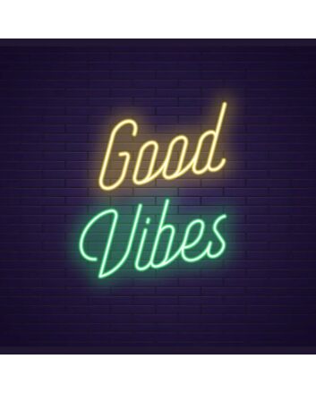 Good Vibes V3 Neon Sign