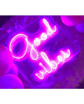 Good Vibes V4 Neon Sign