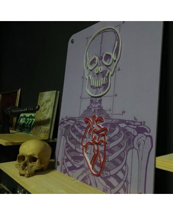 Skull Head Neon Sign