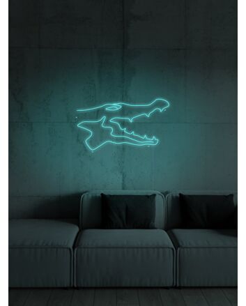 Crocodile Neon Sign