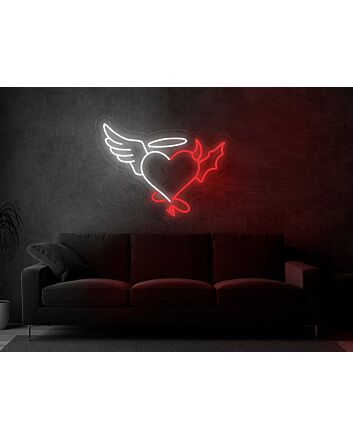 Angel And Devil Neon Sign