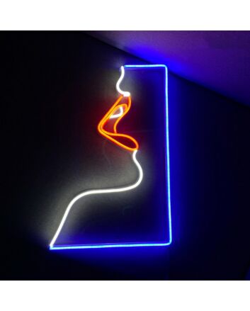 Woman Sexy Face Neon Sign