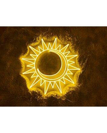 Sun Moon Neon Sign