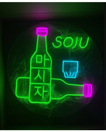 Soju Korean bar Neon Sign