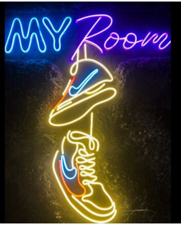 Sneakerhead Hypebeast Room Shoes Neon Sign