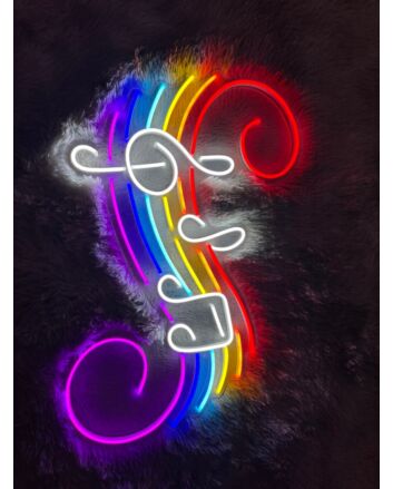 Musical Note Neon Sign