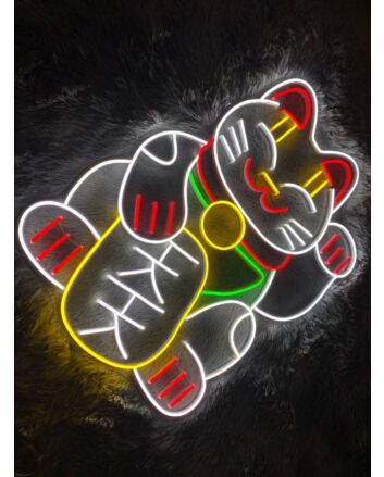 Lucky Cat V2 Neon Sign MNC42028