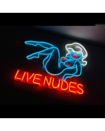Live Nudes Sexy Girls Neon Sign