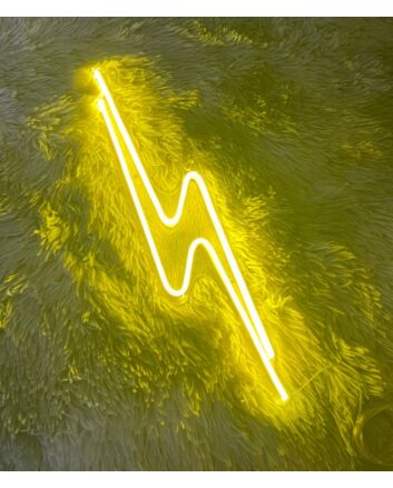 Lightning Bolt Neon Sign